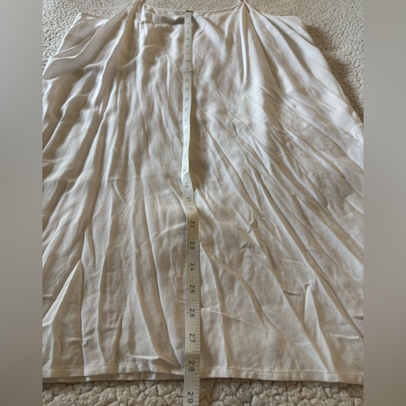 NWT Banana Republic White Selene Embroidered Tiered Dress Size L (Tall) - Picture 11 of 13